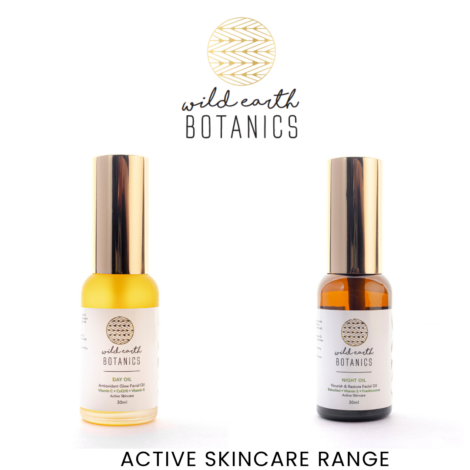2 x Face Oils, Day & Night Set - Active Skincare Collection